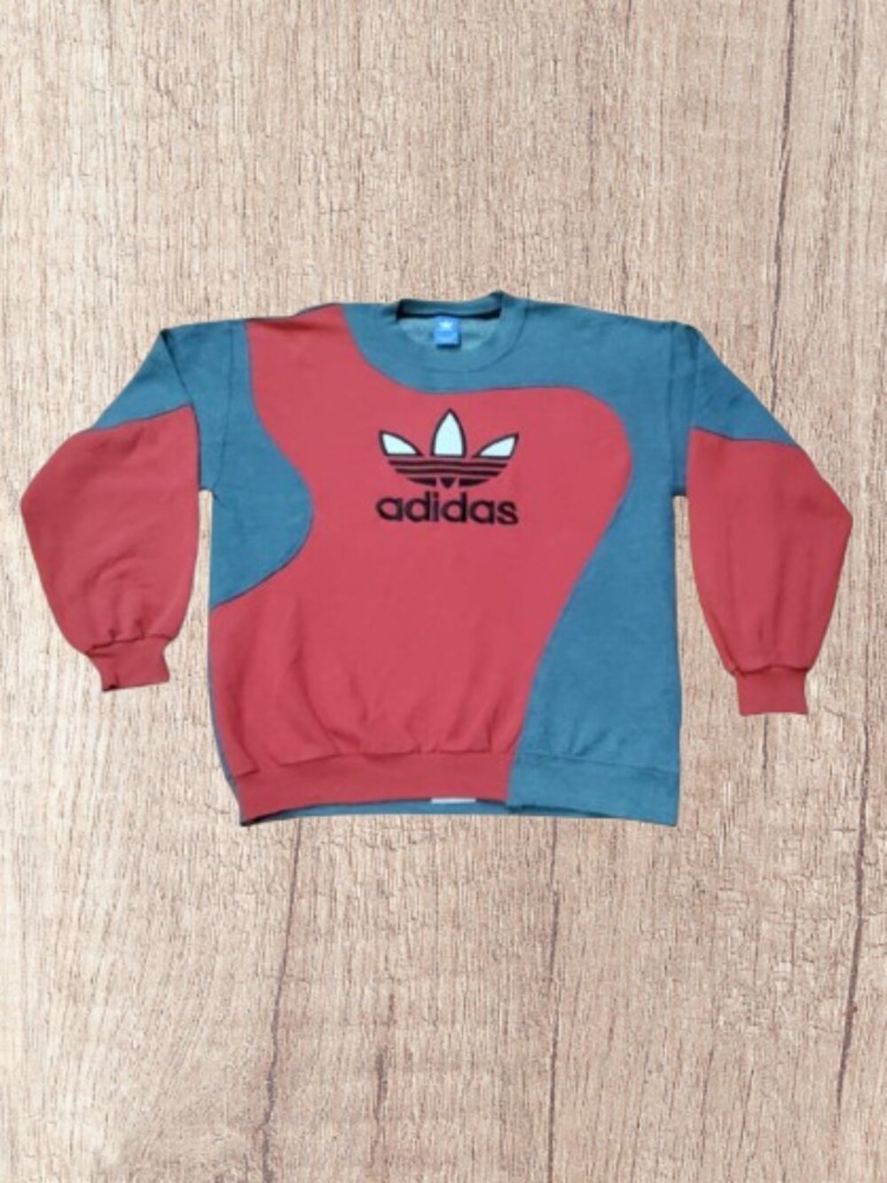 Adidas Vintage Reworked Embroidered Unisex Sweatshirt
